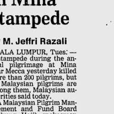 Tangang added that this el nino phenomenon. New Straits Times Google News Archive Search