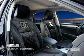Buy Wholesale Luxury Chanel Universal Automobile Velvet Sheepskin Car Seat Cover Cushion 10pcs Sets Black From Chines Car Seats Sheepskin Car Seat Covers Car