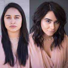 For thich hair and round face women, you can go for a short or medium hairstyle. 40 Gorgeous Medium Haircuts For Round Faces Babydoll Couture Glam