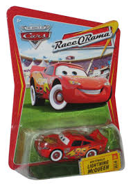 Disney Cars Movie Race O Rama Whitewalls Lightning Mcqueen Toy Car For Sale Online Ebay