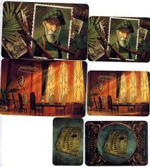 To talk, the amnesic ghost communicates with the mediums through visions, which are represented in the game by illustrated cards. Mysterium Promo Cards Board Game Boardgamegeek