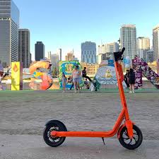 I eventually stumble across a dozen or so neatly parked scooters. Neuron Mobility Is The New Orange Hued Electric Scooter Service Headed To Brisbane S Streets Concrete Playground Concrete Playground Brisbane