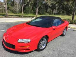 like new 2001 red chevy camaro convertible low mileage 73 350 used classic cars like new 2001 red chevy camaro