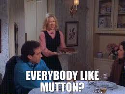 YARN | Everybody like mutton? | Seinfeld (1989) - S07E04 The Wink | Video  gifs by quotes | f919c991 | 紗