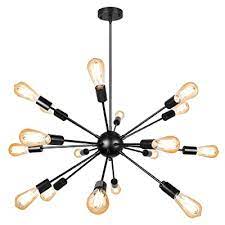 The asus tecshow nebula 18 document found is checked and safe for using. Buy Ledmo Sputnik Chandeliers 18 Lights Industrial Vintage Ceiling Light Fixture Adjustable Modern Black Sputnik Chandeliers Online In Indonesia B08fc8rmht