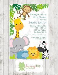 Boy Or Girl Wild Animals Jungle Safari Baby Shower Etsy In 2022 Safari Baby Shower Invitations Jungle Safari Baby Shower Invitation Safari Baby Shower
