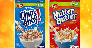 Perfect for an ice cream party or dessert table! Cookies For Breakfast Nutter Butter And Chips Ahoy Cereals Debut At Walmart