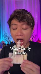 Castle wax candy! Candy from @ooodles wax candy Use ‘Johnnii’ to get 10%  off! #asmr #asmrvideo #asmrsounds #waxcandy