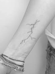 Awesome lightning and cloud tattoo designs. Lightning Bolt Tattoo On The Inner Forearm Bolt Tattoo Lightning Tattoo Lightning Bolt Tattoo