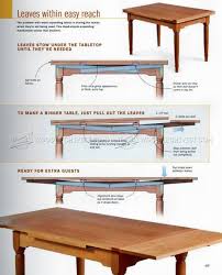 2620 Expanding Table Plans Furniture Plans Woodworking Table Plans Woodworking Projects Furniture Table Plans