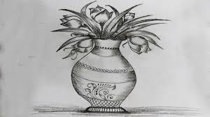 How To Draw Flower Vase Drawing For Beginners Very Easy Step By Step Pencil Shading Basic Draw Youtube Flower vase drawing rose easy flower vase drawing flowers in a vase essay to draw | viewing. how to draw flower vase drawing for beginners very easy step by step pencil shading basic draw