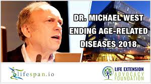 Dr. Michael West at Ending Age-Related Diseases 2018 — The Reversibility of  Human Aging