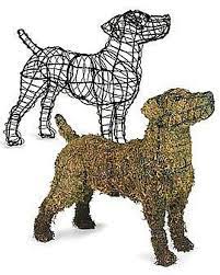 How To Make A Dog Topiary Animal Topiary Topiary Diy Topiary Garden