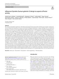 We would like to show you a description here but the site won't allow us. Pdf Influence Of Protein Human Galectin 3 Design On Aspects Of Lectin Activity