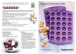 Rezeptflyer Tupperware Easyplus Bombastic Mini Seite 2 Zubereitung Snacks Mini