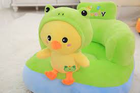 Infant Safety Seat Soft Stuffed Animal Baby Sofa Plush Baby Cushion Feeding Chair Learning To Sit Kids Back Support Plush Baby Sofa Baby Sofa Chair Baby Plush