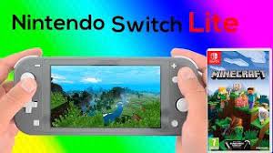Minecraft Nintendo Switch Lite Gameplay Youtube