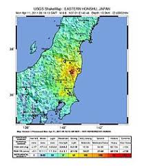 The earthquake occurred saturday night at 23:07 jst local time (14:07 utc). April 2011 Fukushima Earthquake Wikipedia