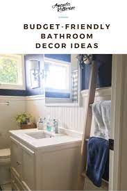 Pair it with patterned tiles that can make your tiny bathroom look attractive. Simple Bathroom Decor Ideas On A Budget Amanda Katherine