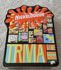 You're an avid '90s nickelodeon cartoons fan. New Nickelodeon Tv Trivia Board Game Tin 1000 Questions Never Used 2002 1787533782