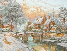 Maybe you would like to learn more about one of these? Cross Stitch Corner Super Sale Anchor Maia A Holiday Gathering Thomas Kinkade