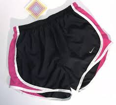 Black And White Shorts Nike Womens Nike Dri Fit Tempo Shorts Xsmall Track Black Pink White Running Lined Ebay Nike Women Gym Shorts Womens Black Pink