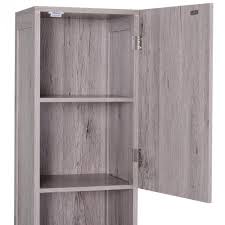 Livraison rapide à domicile, en magasin ou en point relais. Meuble Colonne Rangement Salle De Bain Dim 30l X 32l X 172h Cm 2 Placards Avec Etagere 2 Niches Mdf Imitation Bois Gris Colonne Et Meuble De Rangement Salle