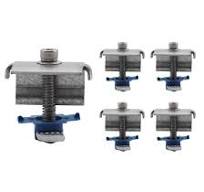 Amazon.com: Adamax SPEC158-5PK Solar Panel End Clamps for 1 ...