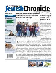 Pittsburgh Jewish Chronicle 4-12-19 by Pittsburgh Jewish Chronicle - Issuu