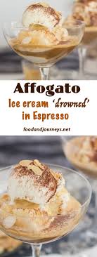 Want an easy italian cake for a summer afternoon tea event? A Classic Italian Dessert That Literally Means Ice Cream Drowned In Espresso Great Dessert For Summer That Is So Easy Great Desserts Italian Desserts Food