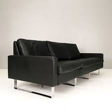 Sold To Cologne A Cor Conseta Lounge Sofa From The 1960 S In Black Leather 19west Vintage Design Forsale Furniture Mobel Designklassiker Fif Retro Mobel Wohn Design Designklassiker