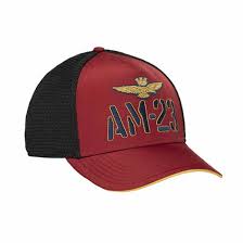 Aeronautica Militare Geri Boutique Premium Fashion Embroidered Eagle Trucker Cap
