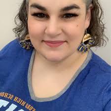 Bulldogs Earrings Dangle Statement Fringe Wood Football Team Spirit Jewelry  High School Little League Custom