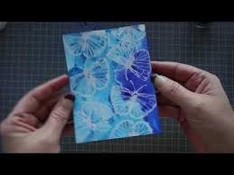 Rubber stamps and mica powders make beautiful homemade cards. Brusho Techniques Using Brusho With Mica Powders Youtube Brusho Techniques Brusho Mica Powder