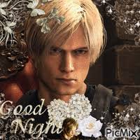 Leon Kennedy Goodmorning Gif GIF