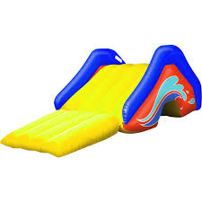 You could even make a big competition for who can get through faster, american ninja warrior style! Giant Water Slide Big W