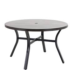 Accessorize a complete patio dining set with functional side tables that can hold drinks, a good book or a pair of sunglasses. Must Have 6 Person Rectangle Patio Dining Table With Steel Frame Umbrella Hole Captiva Designs From Captiva Designs Accuweather Shop