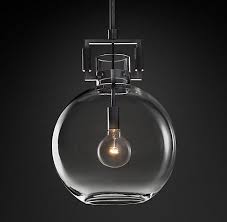 Machinist Glass Globe Pendant Rh Glass Globe Pendant Globe Pendant Glass Globe