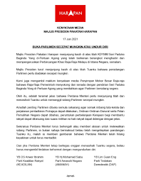 (chorus) c# secepat mungkin bagai badai. Buka Parlimen Secepat Mungkin Atau Undur Diri Majlis Presiden Ph Astro Awani