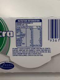 You may chew a piece of gum to ward off bad breath after a meal or to satisfy a craving for something sweet. Wrigley S Extra Spearmint Tab Gum 14 Pieces 27g