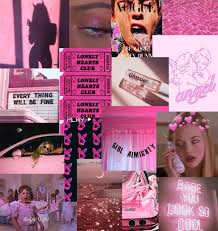 When you order you can choose your. Neon Pink Aesthetic Collage