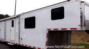 Enclosed car hauler ontario wheels vehicles car vehicle tools. 2006 Haulmark 51 Ft Race Trailer W Living Quarters Youtube