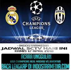 Jadwal Sctv Hari Ini Kamis 12 April 2018 Acara Unggulan Liga Champions Real Madrid Membaca Madrid