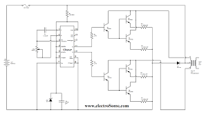 Simple low power inverter circuit (12v dc to 230v or 110v ac) diagram using cd4047 and irfz44 power mosfet. Low Power Square Wave Inverter Circuit Using Cd4047
