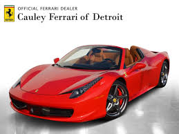 Therefore, it will definitely be a keeper. Used 2015 Ferrari 458 Spider For Sale 209 900 Cauley Ferrari Stock Fp1925