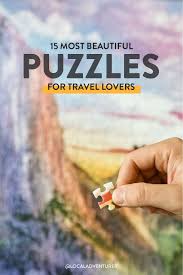 These jigsaw puzzles for sale are generally made from hard paperboard, wood or carbon steel wire that ensure their durability and are safe to use for kids. 15 Most Beautiful Travel Puzzles To Work On When You Can T Travel