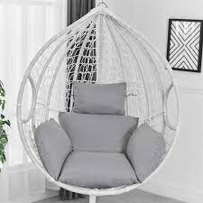newest hot selling hanging egg hammock chair cushion swing seat cushion thick nest hanging chai swing chair for bedroom bedroom hanging chair hanging egg chair