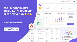 It is using html 5 with the template engines smarty (activated by default) or twig, and is a state of the art solution, easy to maintain and make evolve, complete, simple and efficient. Top 10 Codeigniter Admin Panel Template Free Download Themeselection