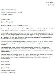 It Systems Administrator Cover Letter Example Lettercv Com