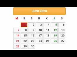 Check spelling or type a new query. Kalender Juni 2020 Youtube